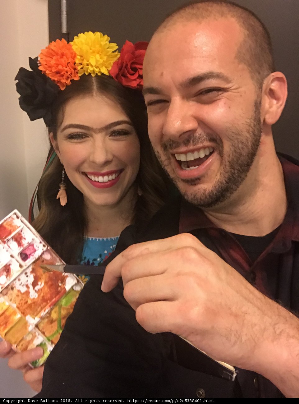 Happy Couple with Delicious Food Box