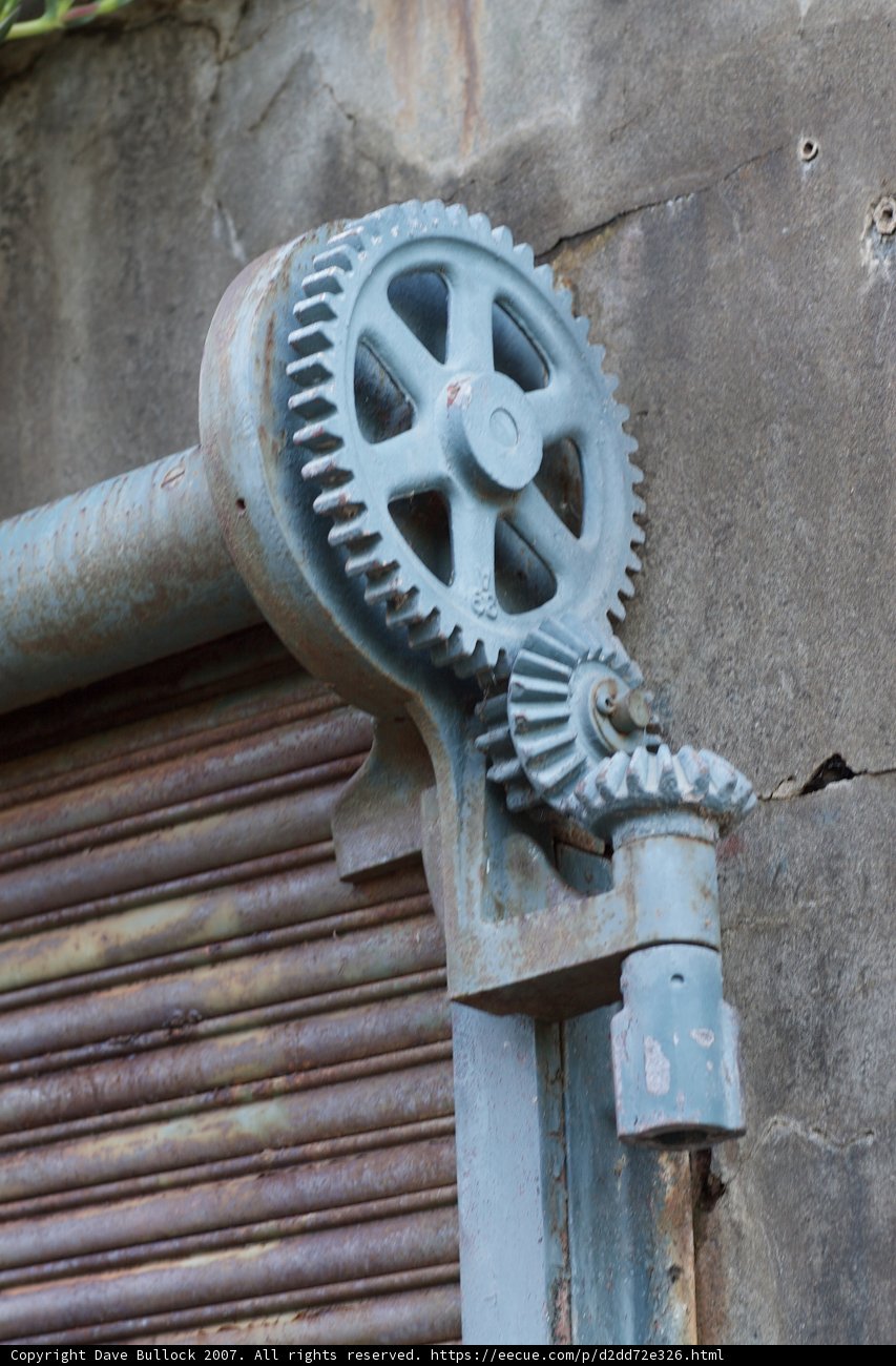Rusty Machine Door