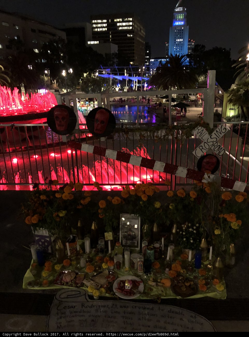 Los Angeles Shooting Memorial