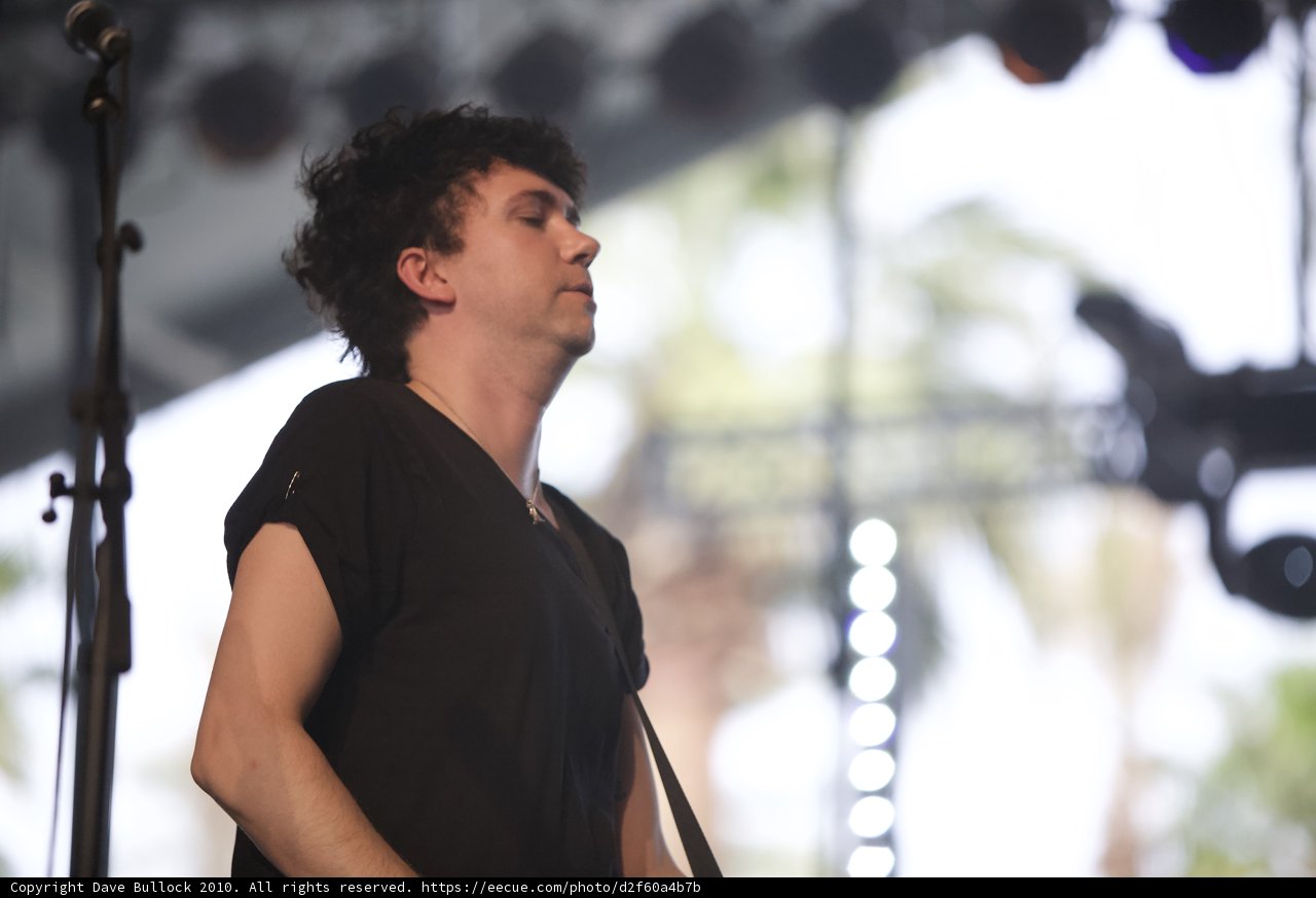 Sune Rose Wagner Strums the Guitar at Coachella