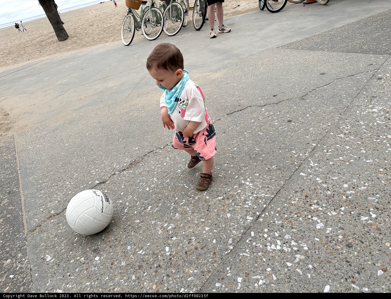 Young Soccer Star in Santa Monica