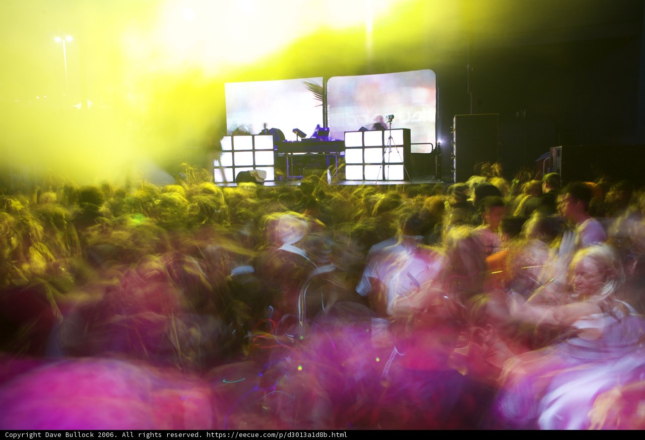 Rockin' Out with the Crowd at the 2006 Rave Tao Concert