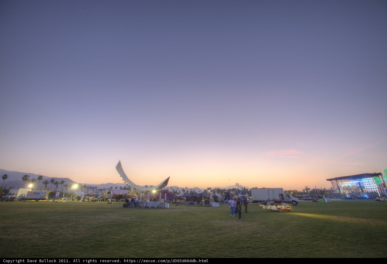 Coachella 2011: The Crowd Gathering