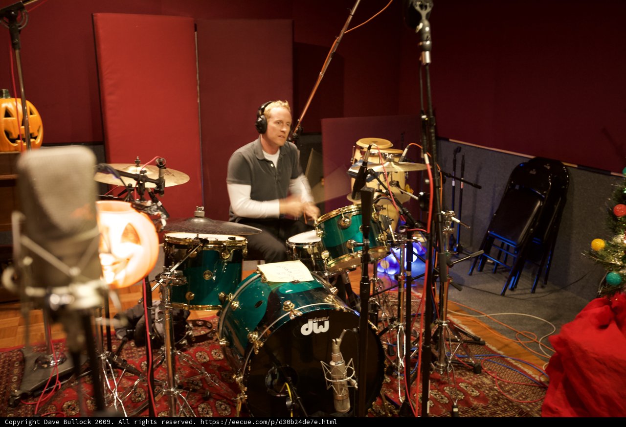 Drumming in the Studio