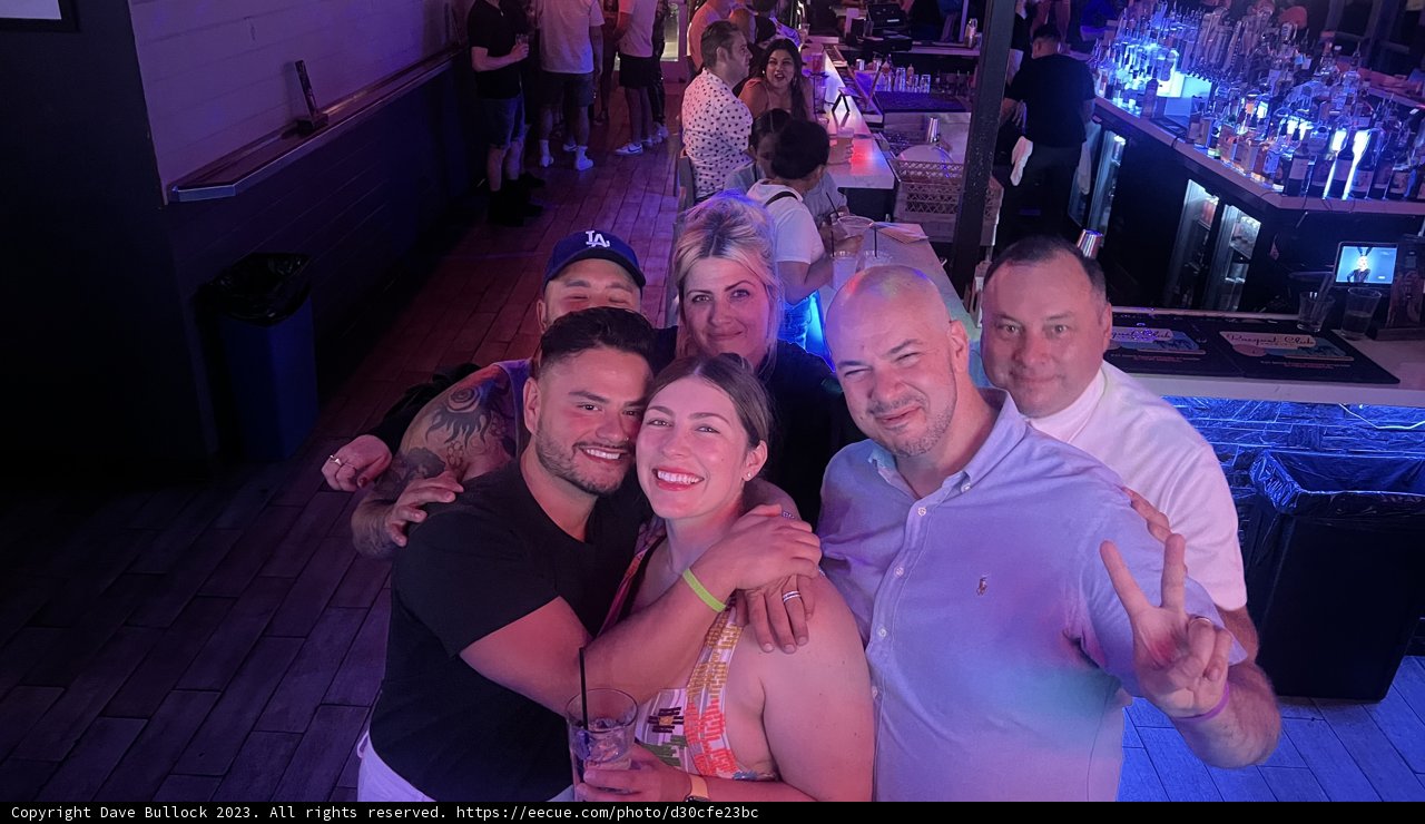 Vibrant Nights: A Joyful Gathering at the Bar