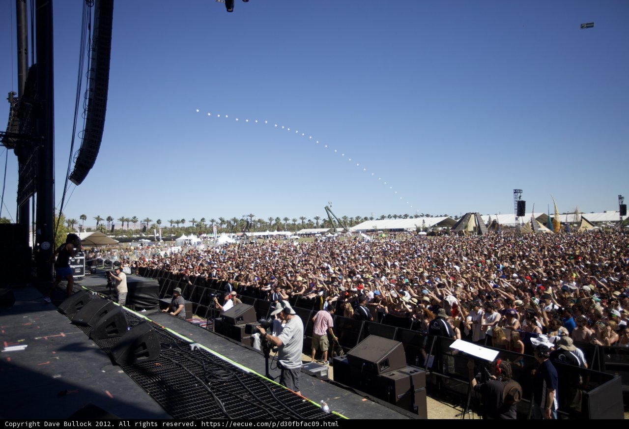 Coachella Crowd Goes Wild
