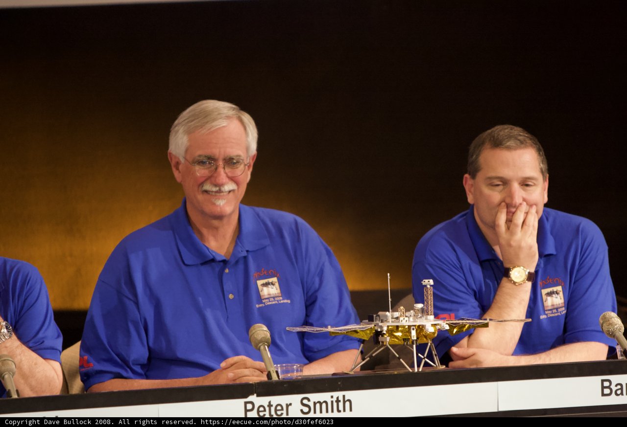 Phoenix Landing Press Conference