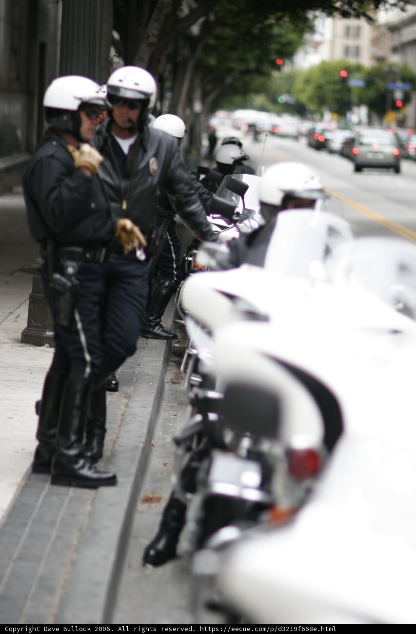 Motorcycle Brigade Out in Full Force
