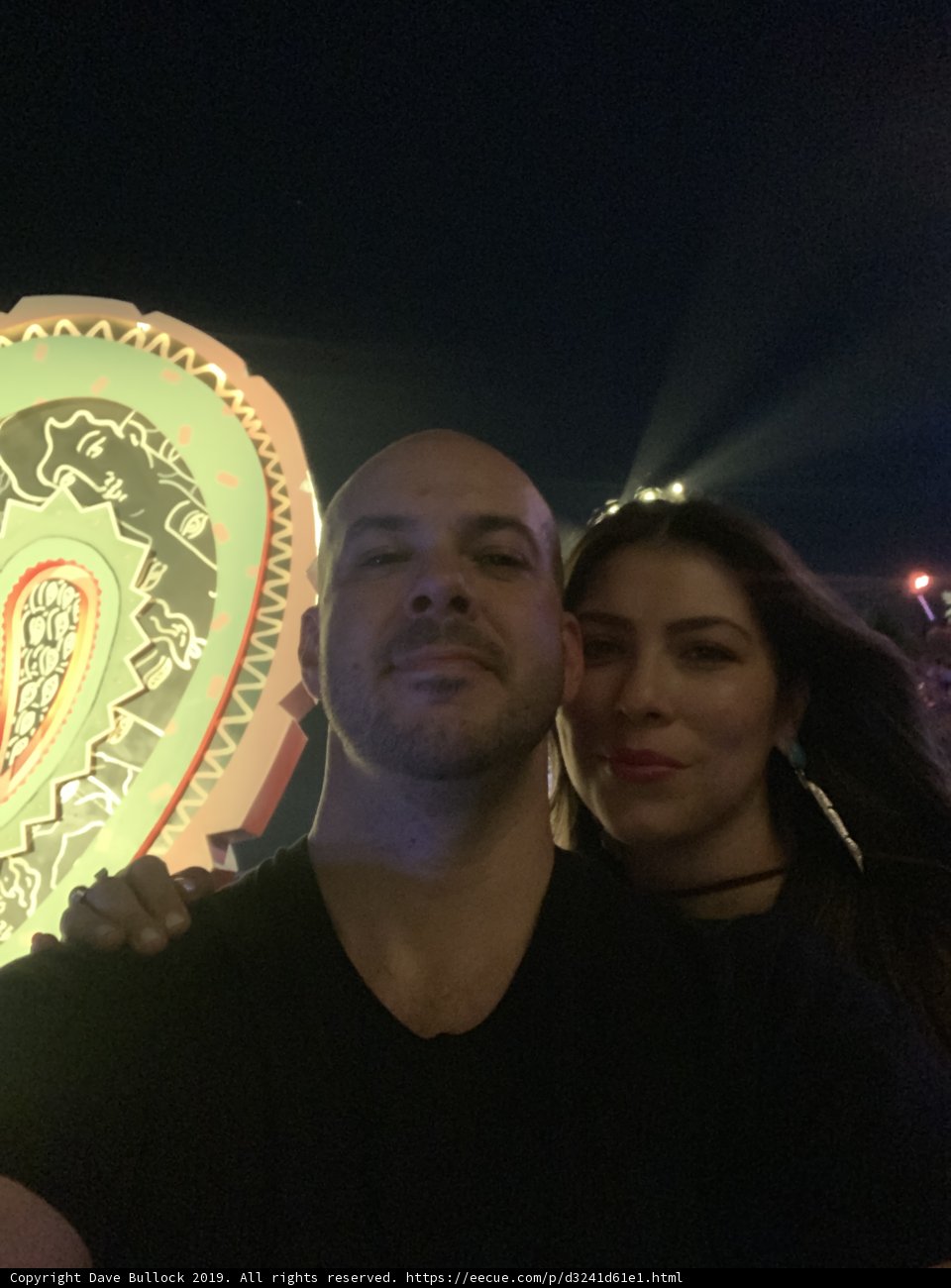 Nighttime Selfie at Empire Polo Club