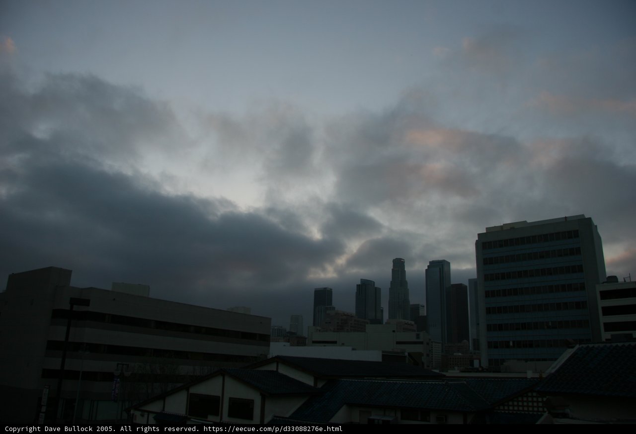Skyline over the City of Angels