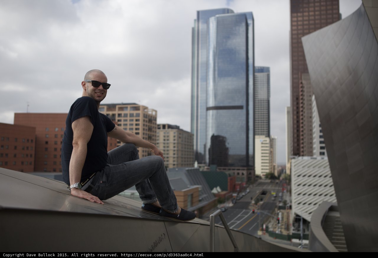 Smiling Rooftop Portrait