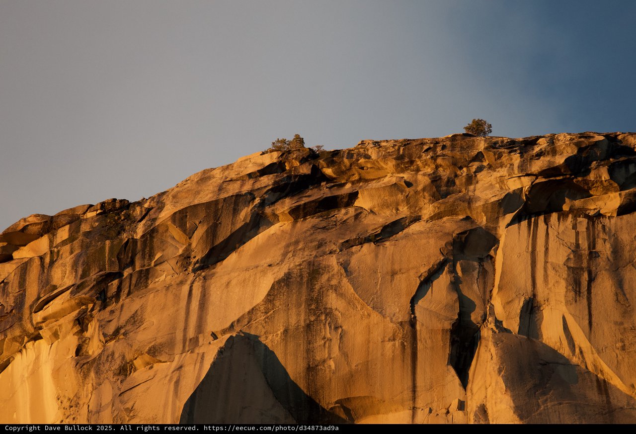 Golden Hour Light on Eroded Sandstone Cliffs