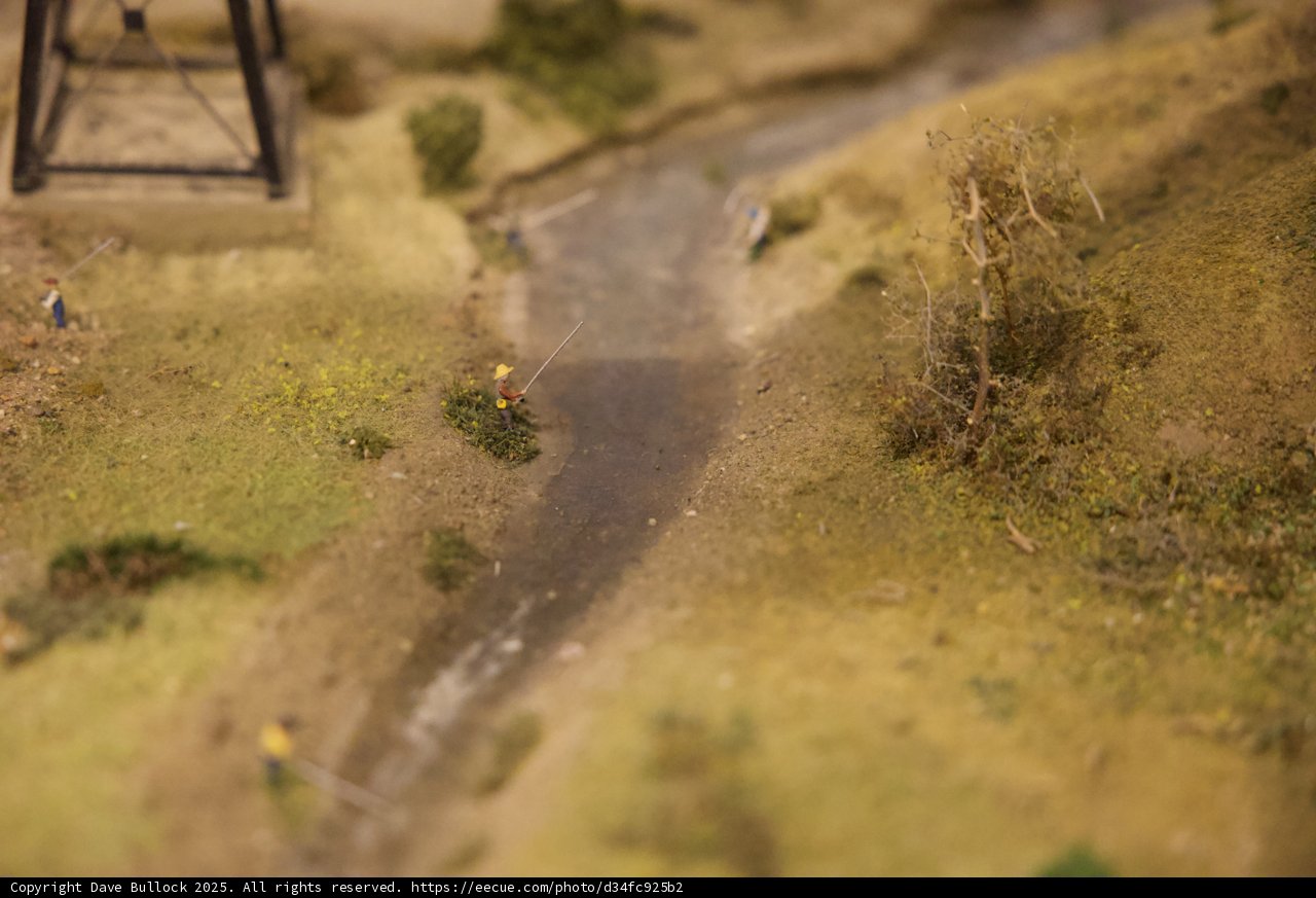 Miniature Tranquility by the Creek