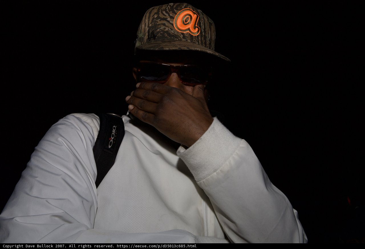 Man in Sunglasses and Hat