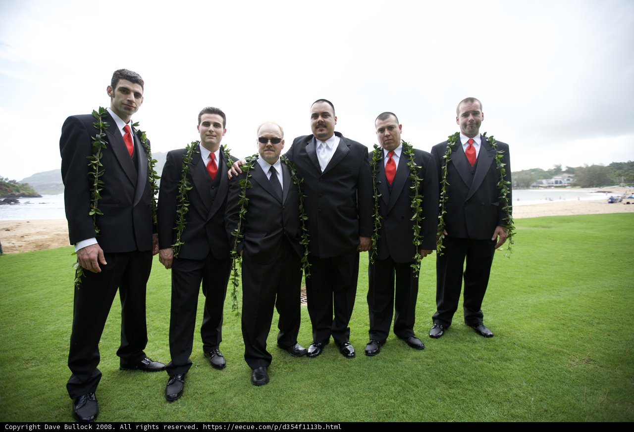 Groomsmen Soaring in Style