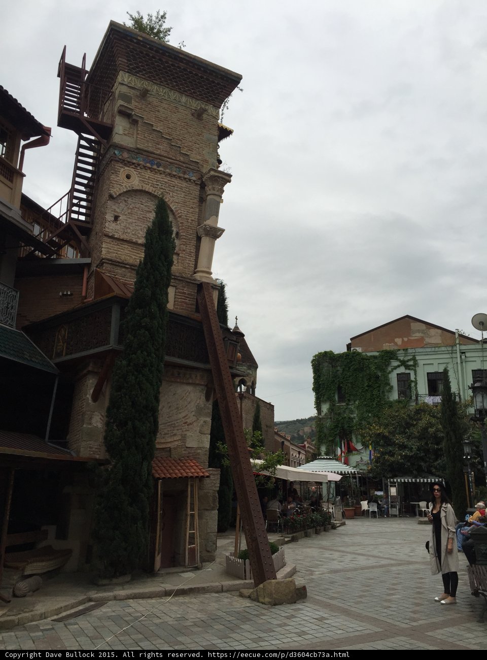 Gabriadze Clock Tower Wide View