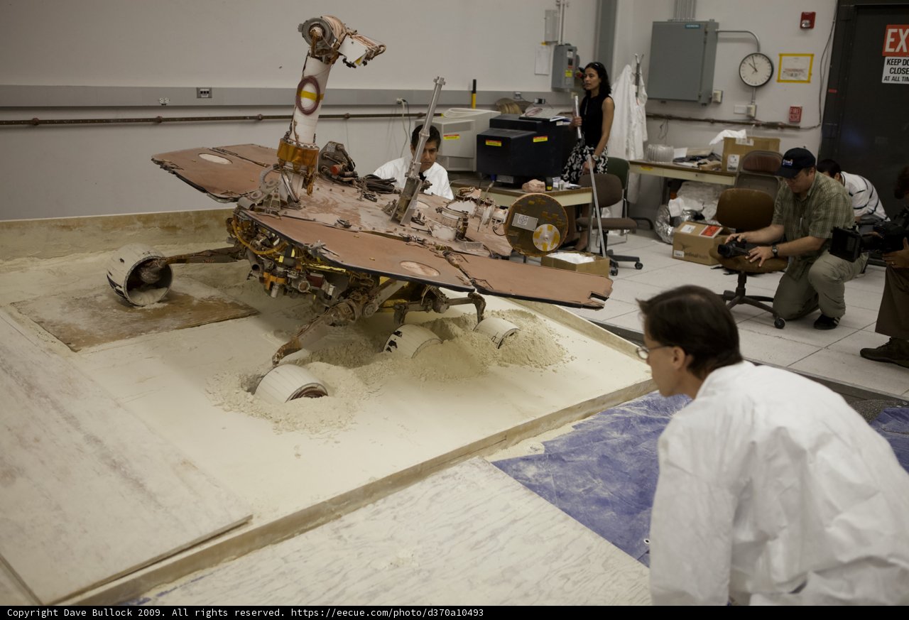 Examining the Mars Rover