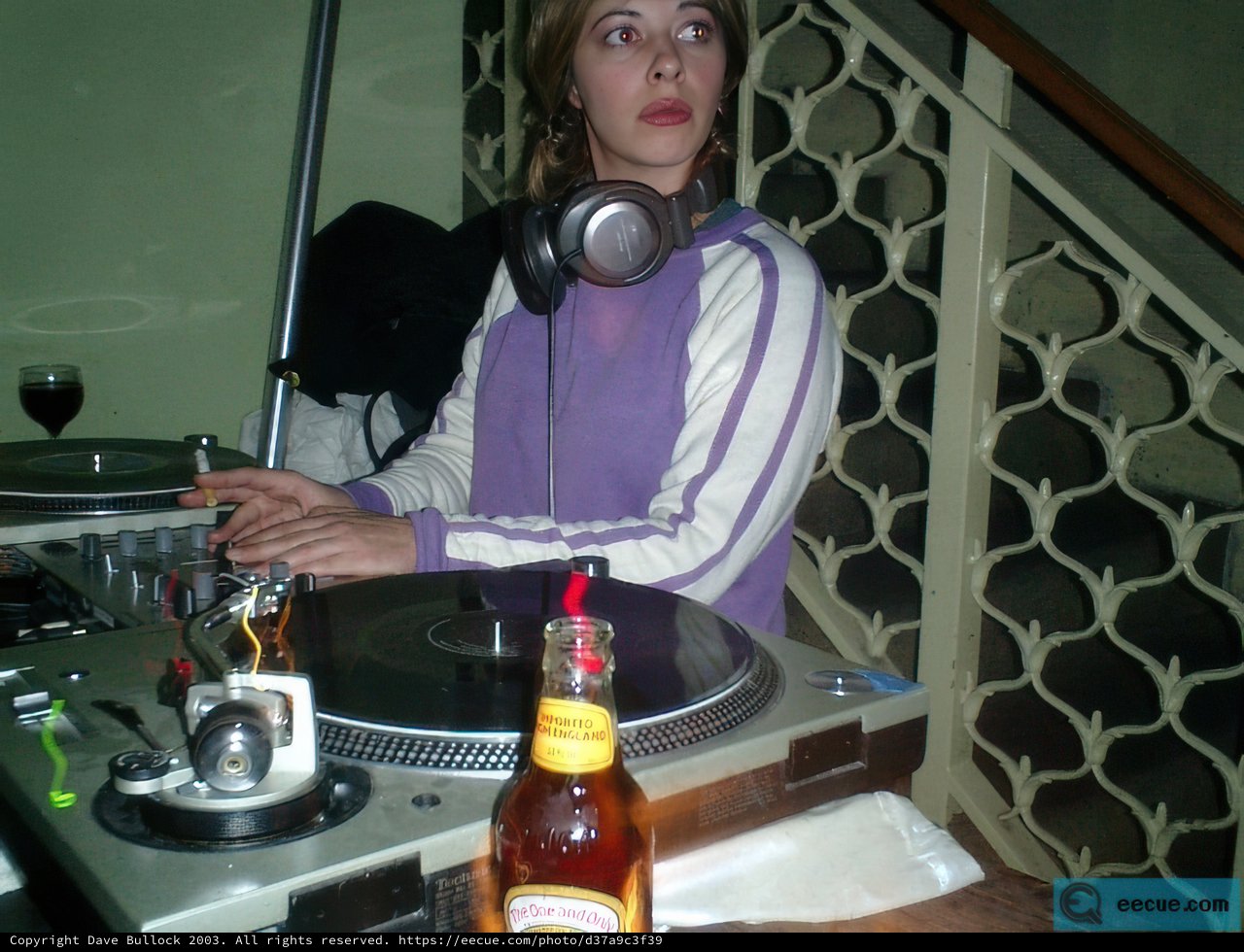 DJ in Purple