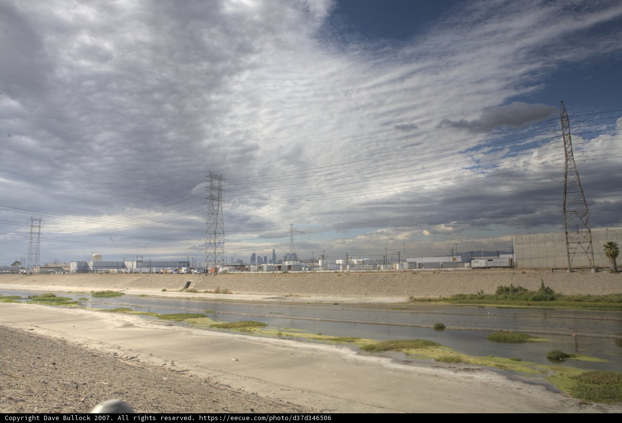 Clouds Above Downtown LA