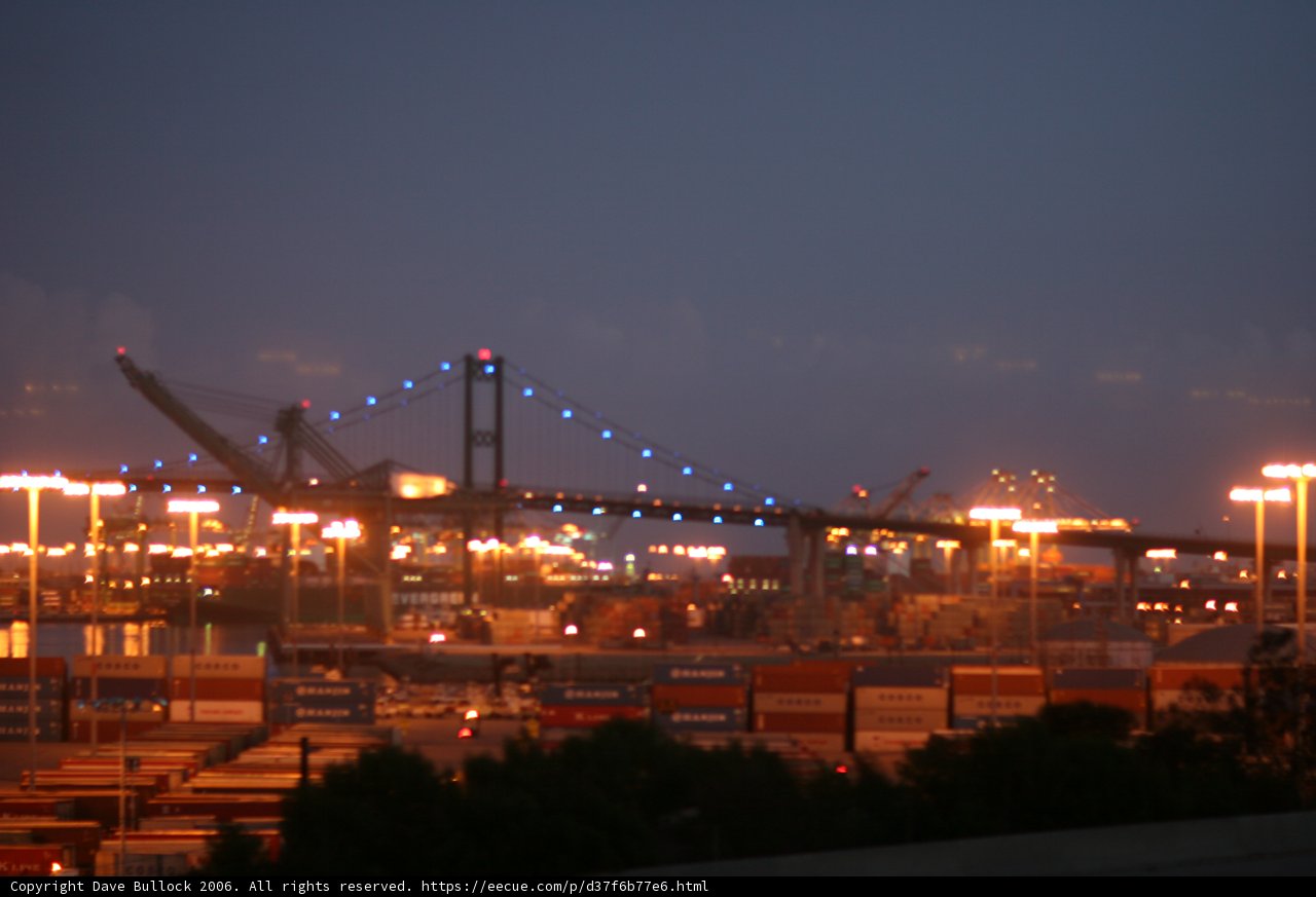 Illuminated Metropolis Bridge