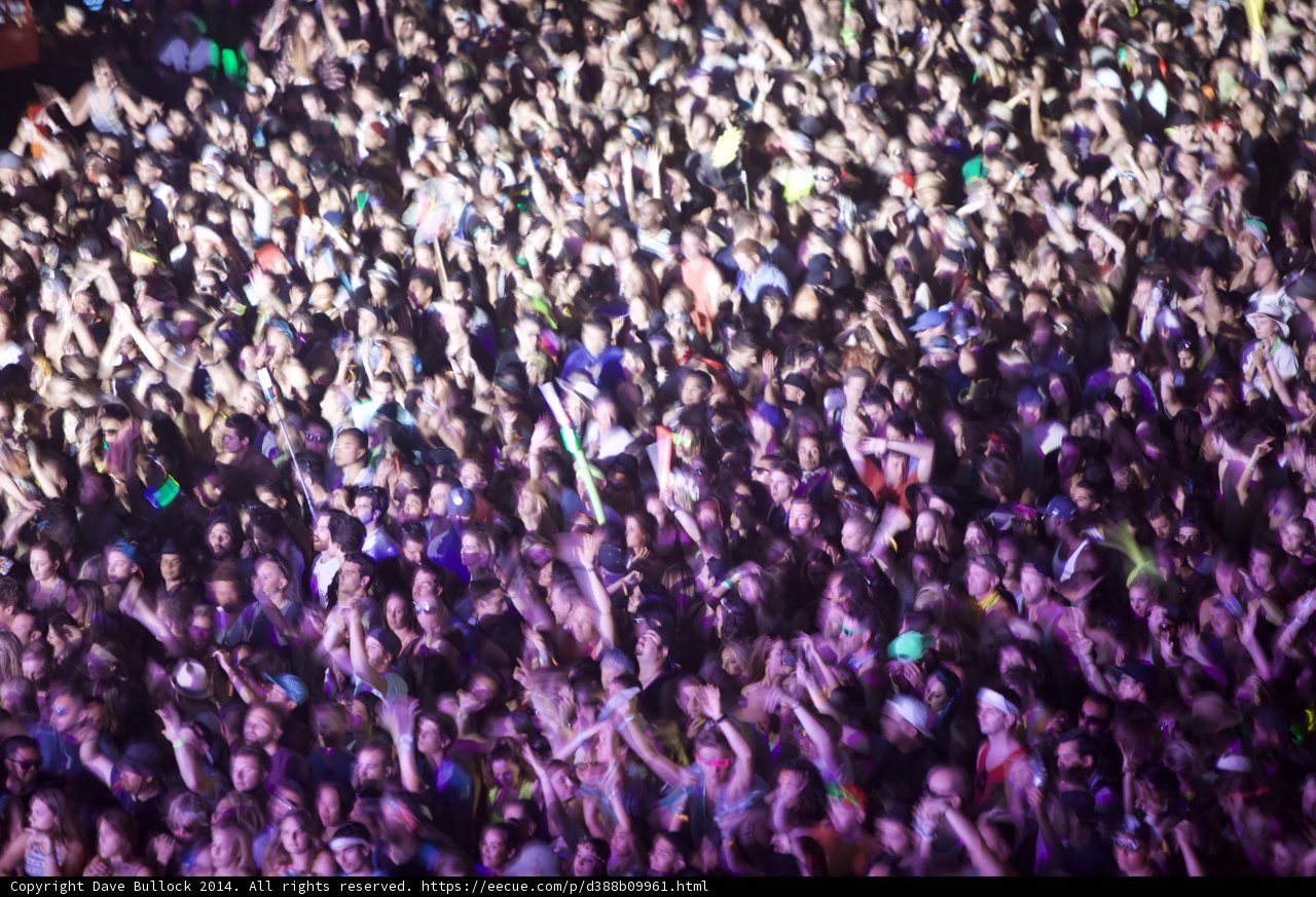 Crowd Goes Wild at Coachella Concert