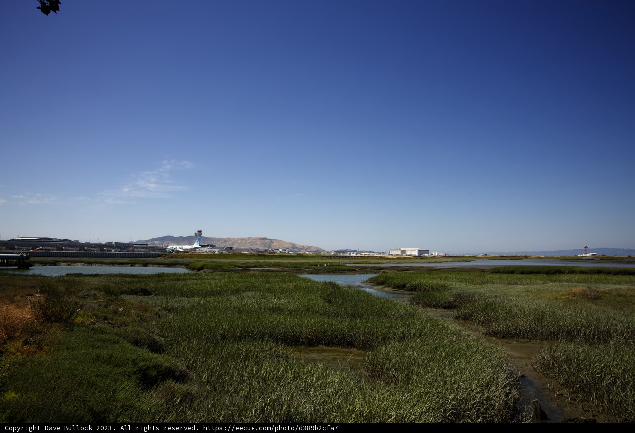 Crystal Clear Day at Bayfront Park, Millbrae