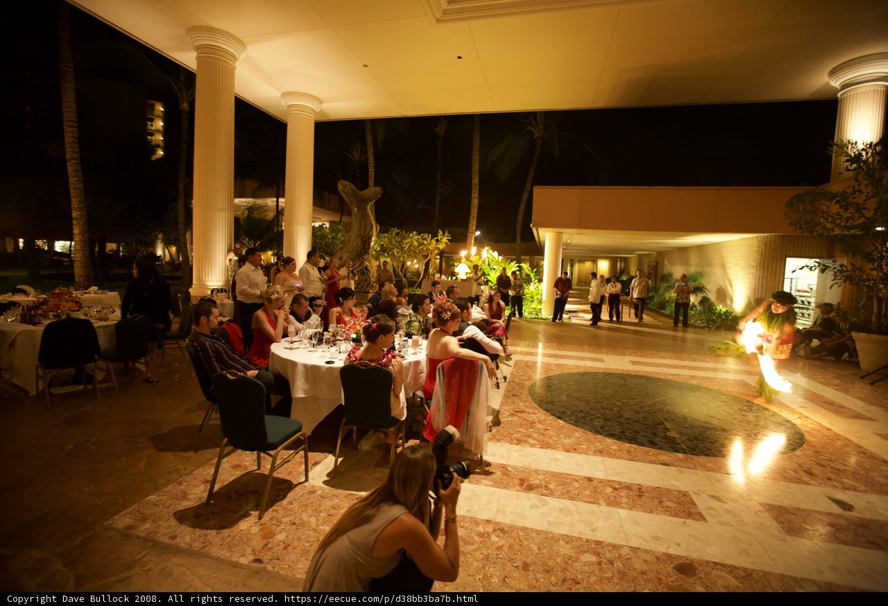 Dining under the Hawaiian Night Sky