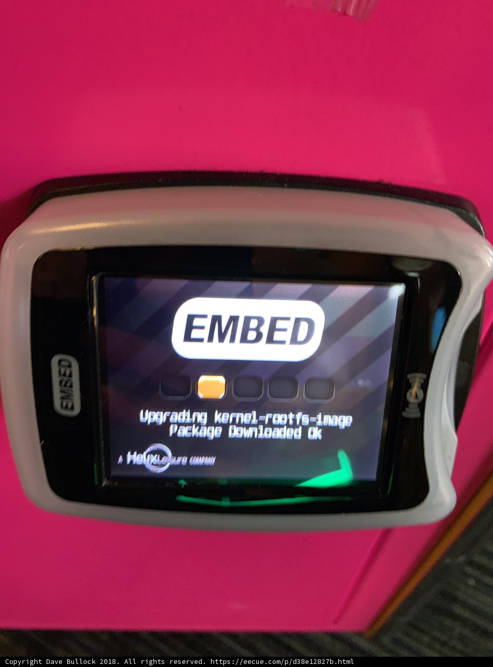 Pink Connected Phone