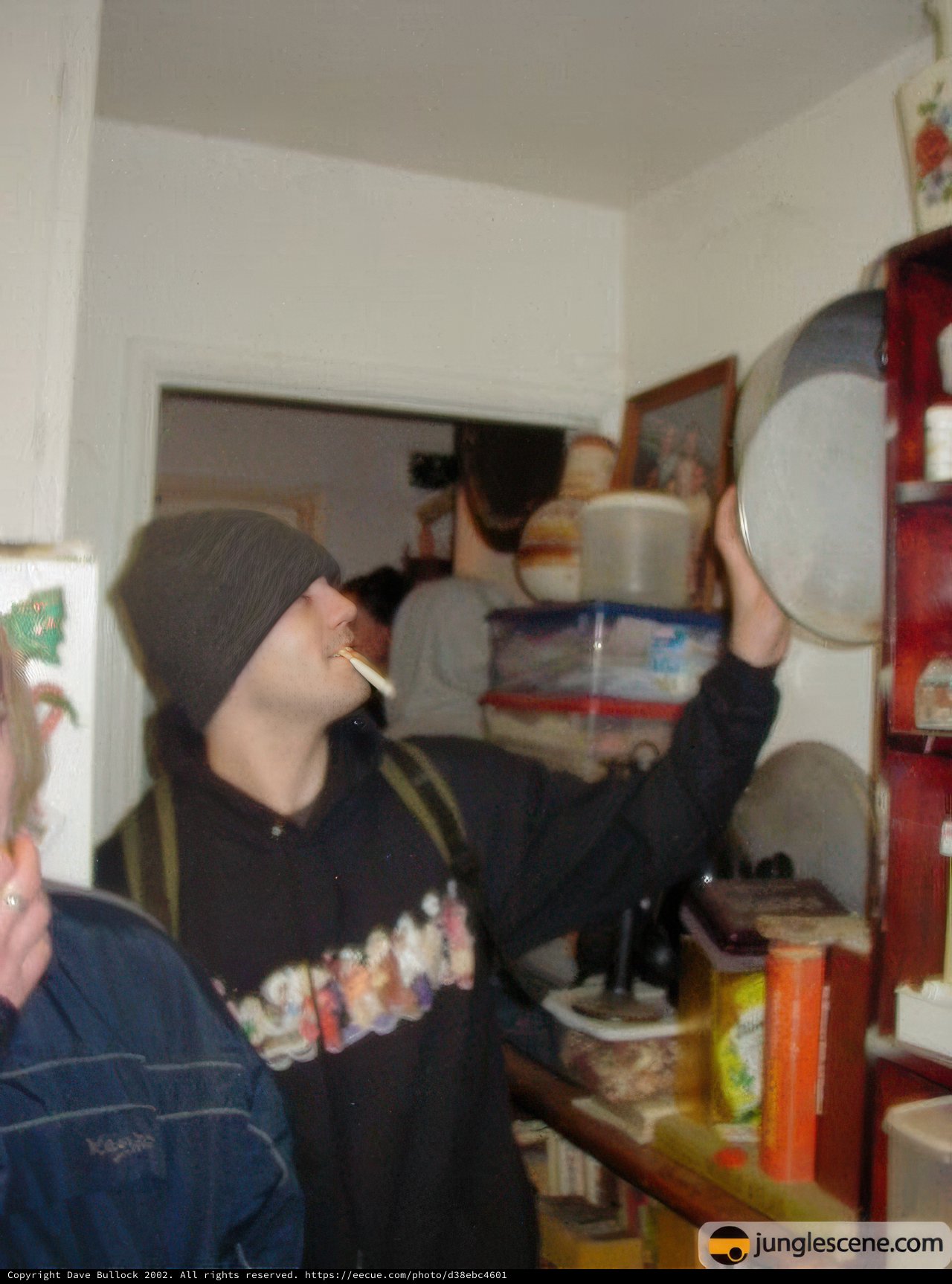 The Mysterious Man in Black Hoodie