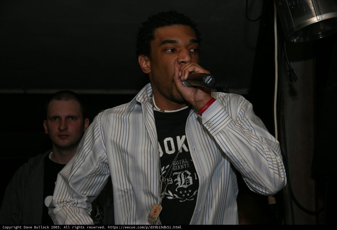 Chris L on Stage