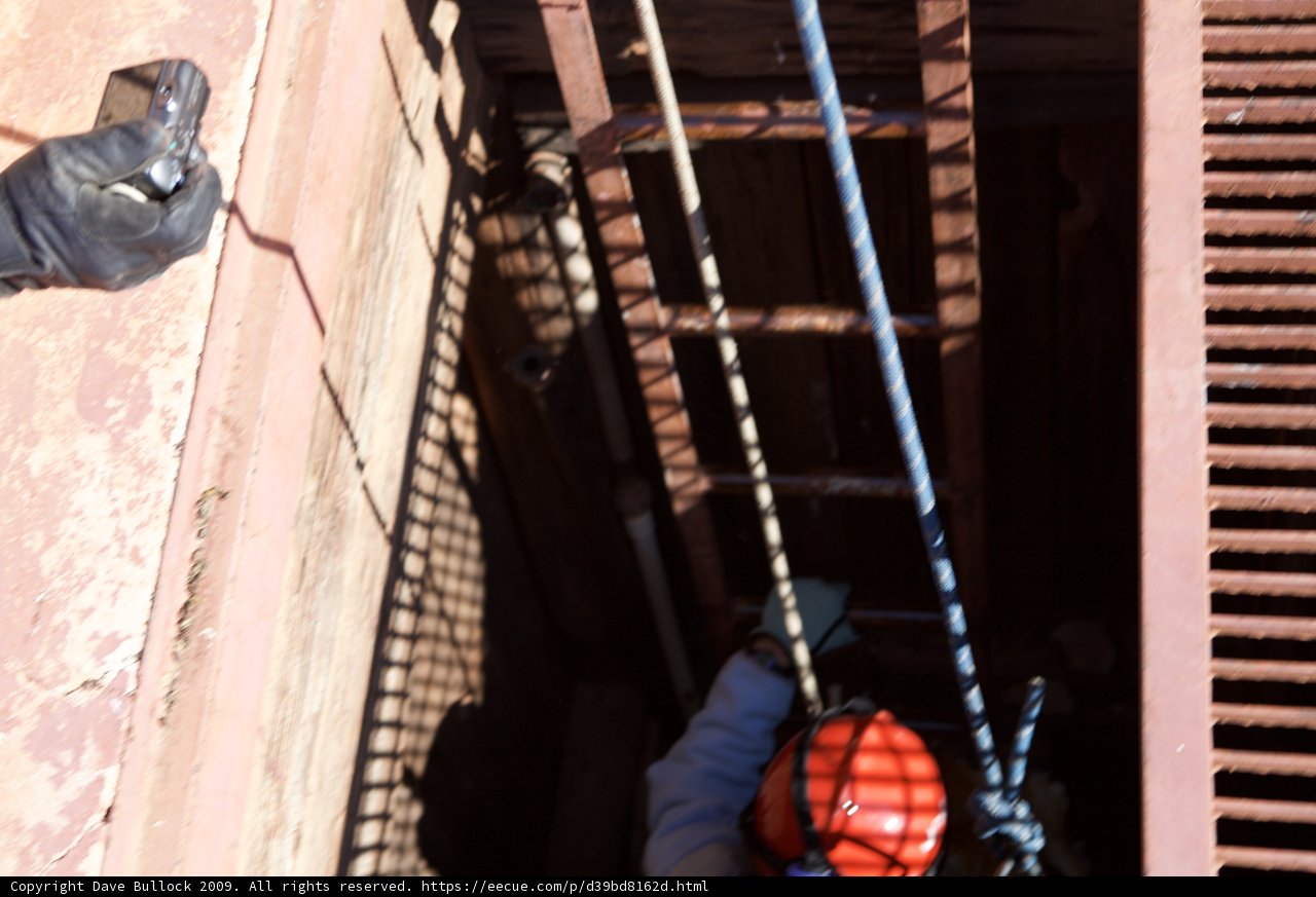 Construction Work on an Elevated Surface