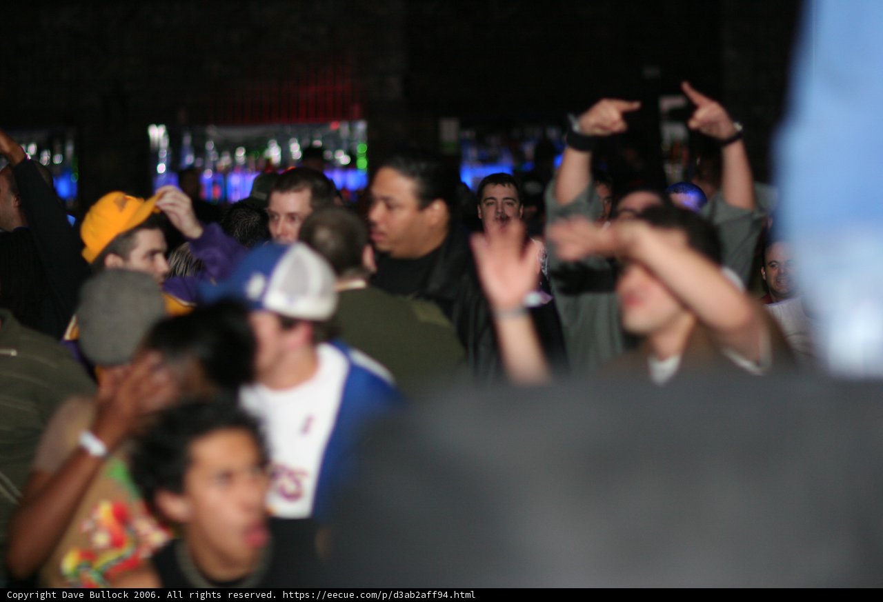 Partygoers Pumped Up with Joy