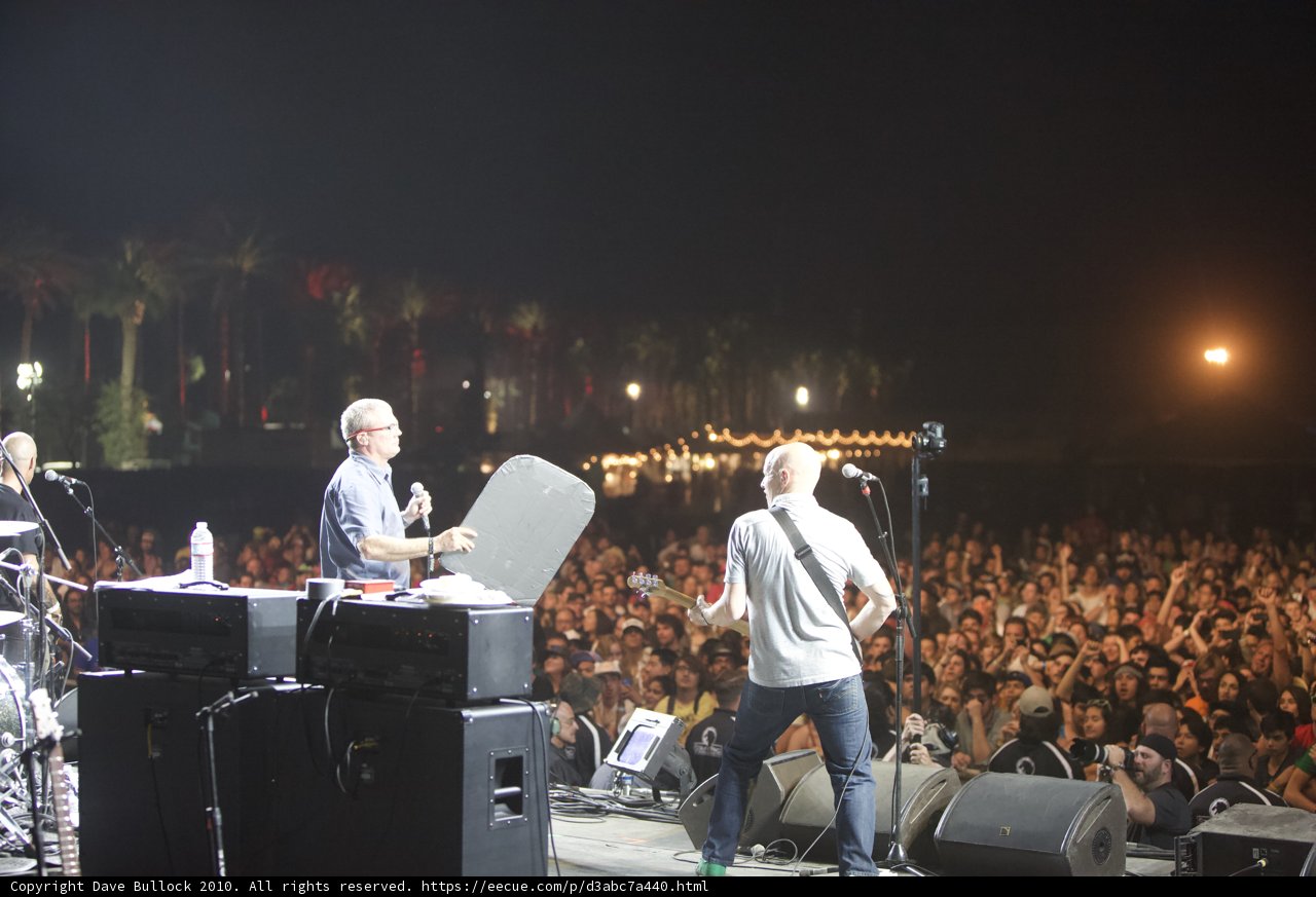 Energetic Performance at Coachella
