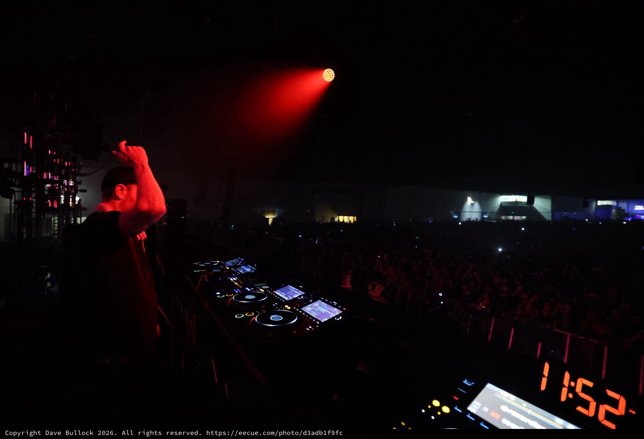 DJ Commands the Crowd at Wobbleland 2026