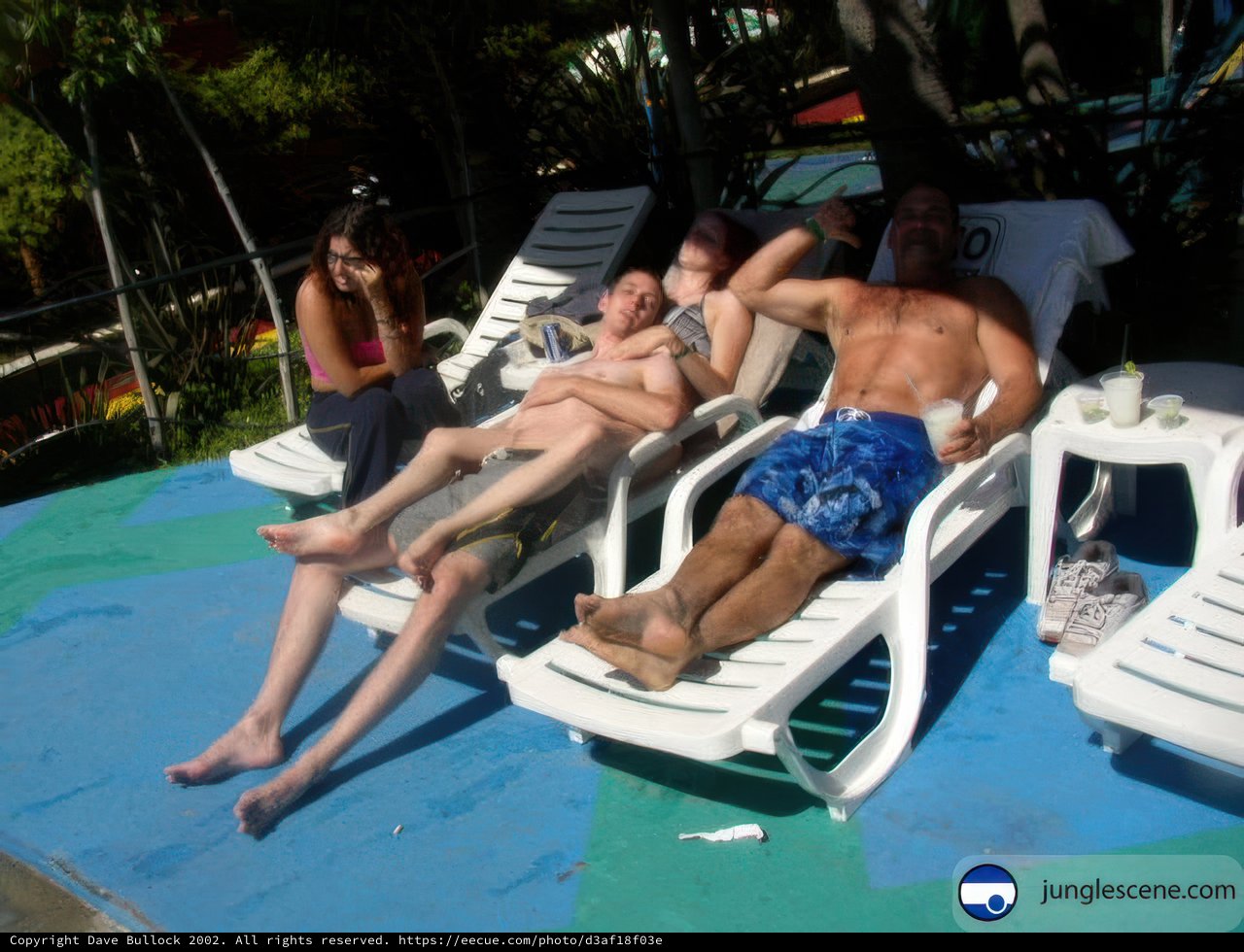Poolside Relaxation