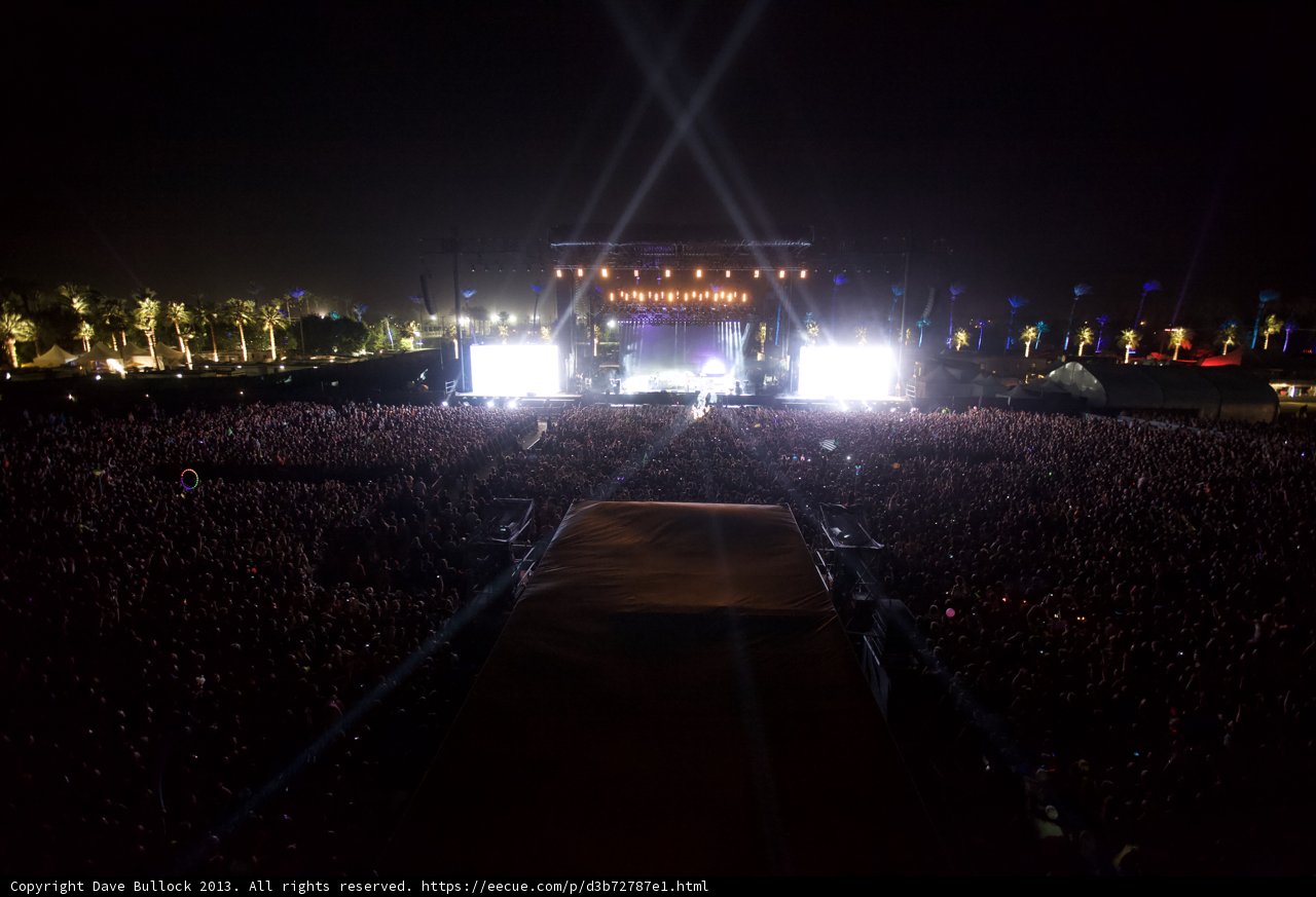 Electric Night Sky at Coachella