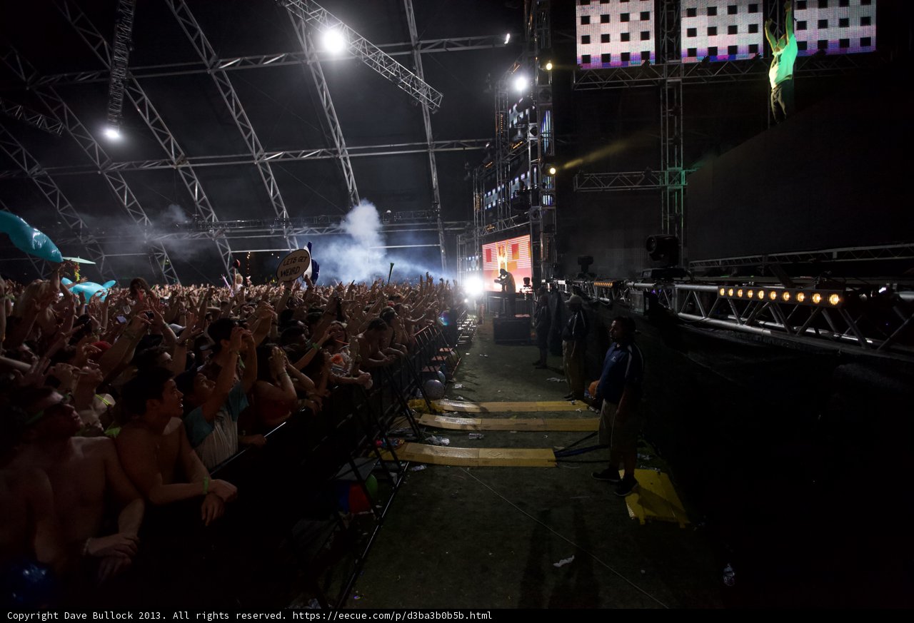 Night Sky Rock Concert