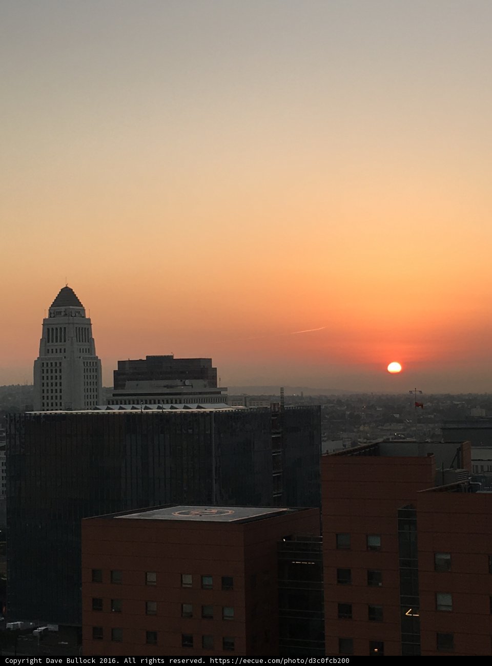 Sunset over the Metropolis