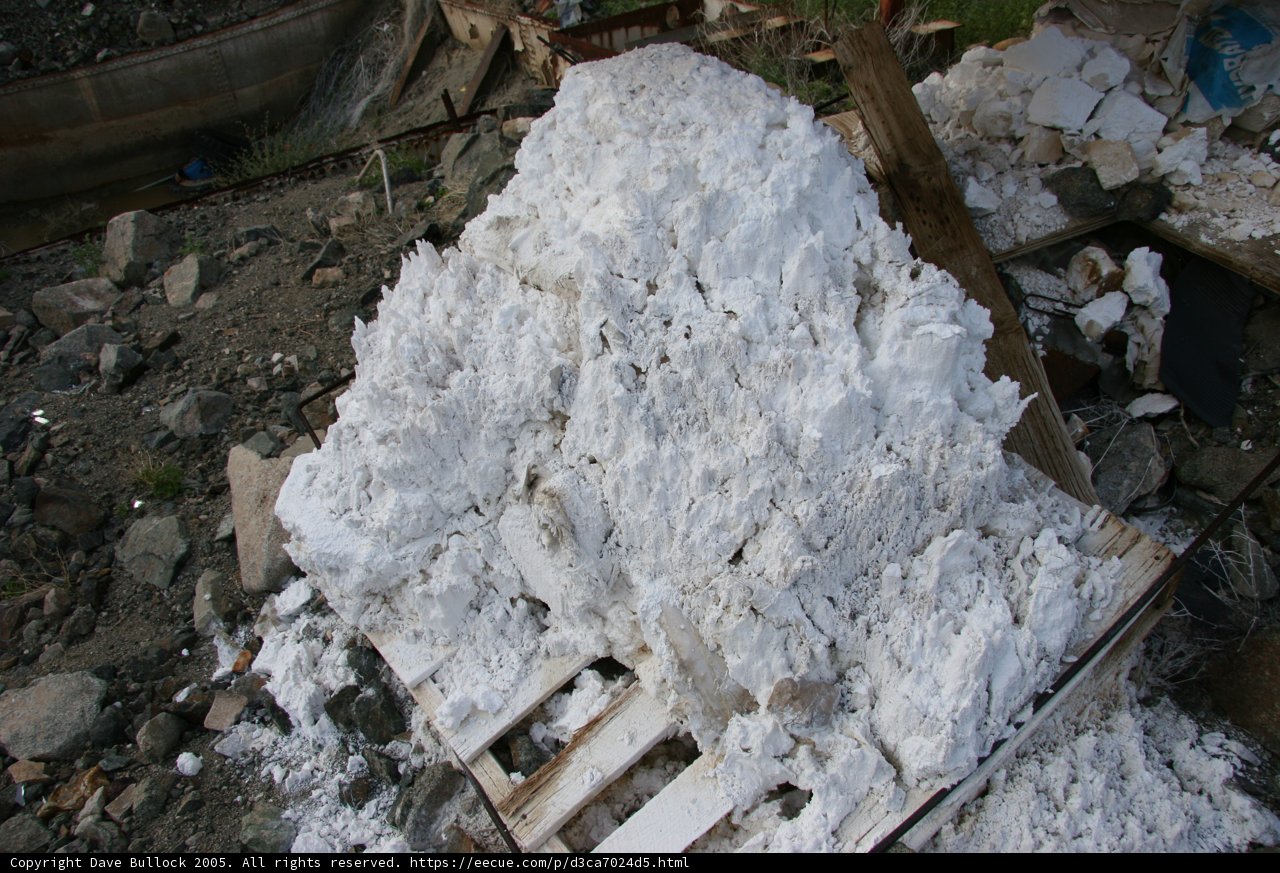 A Mysterious White Pile