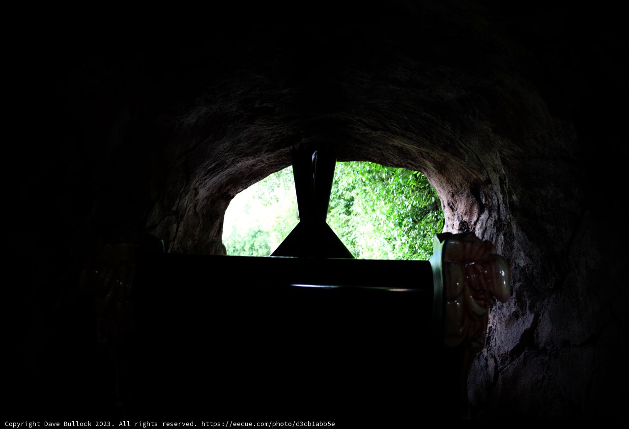 Mysterious Dungeon Door at Disneyland