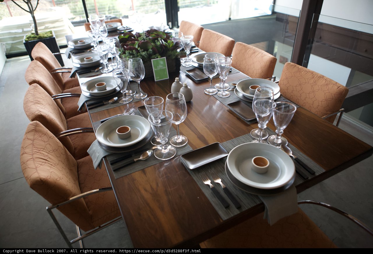 A Dining Table Set for a Feast