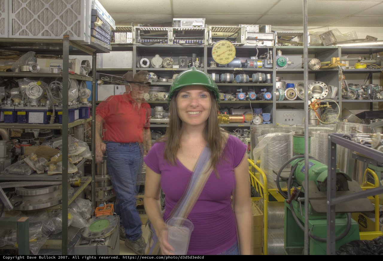 Penelope Smiles in Santa Fe Industrial Warehouse