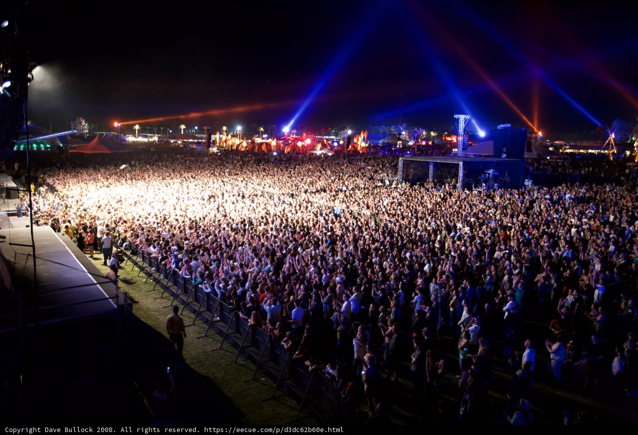 Electrifying Night at Coachella Music Festival