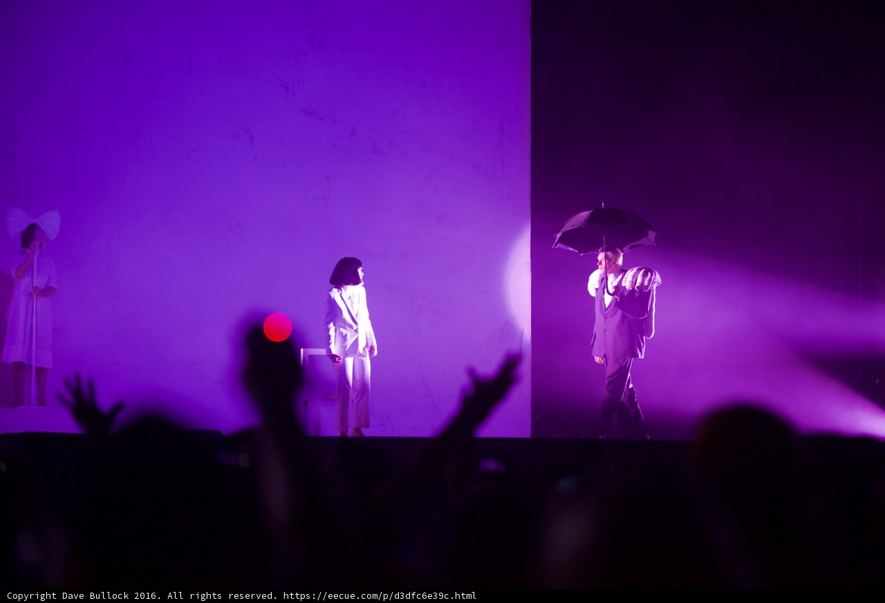 Dancing in the Purple Spotlight
