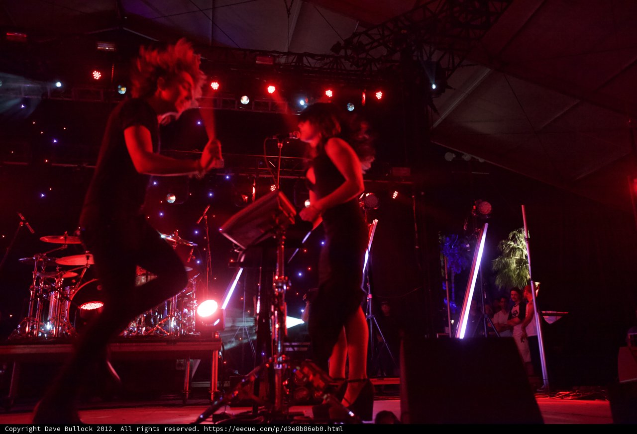 Rocking Out Under the Redlights