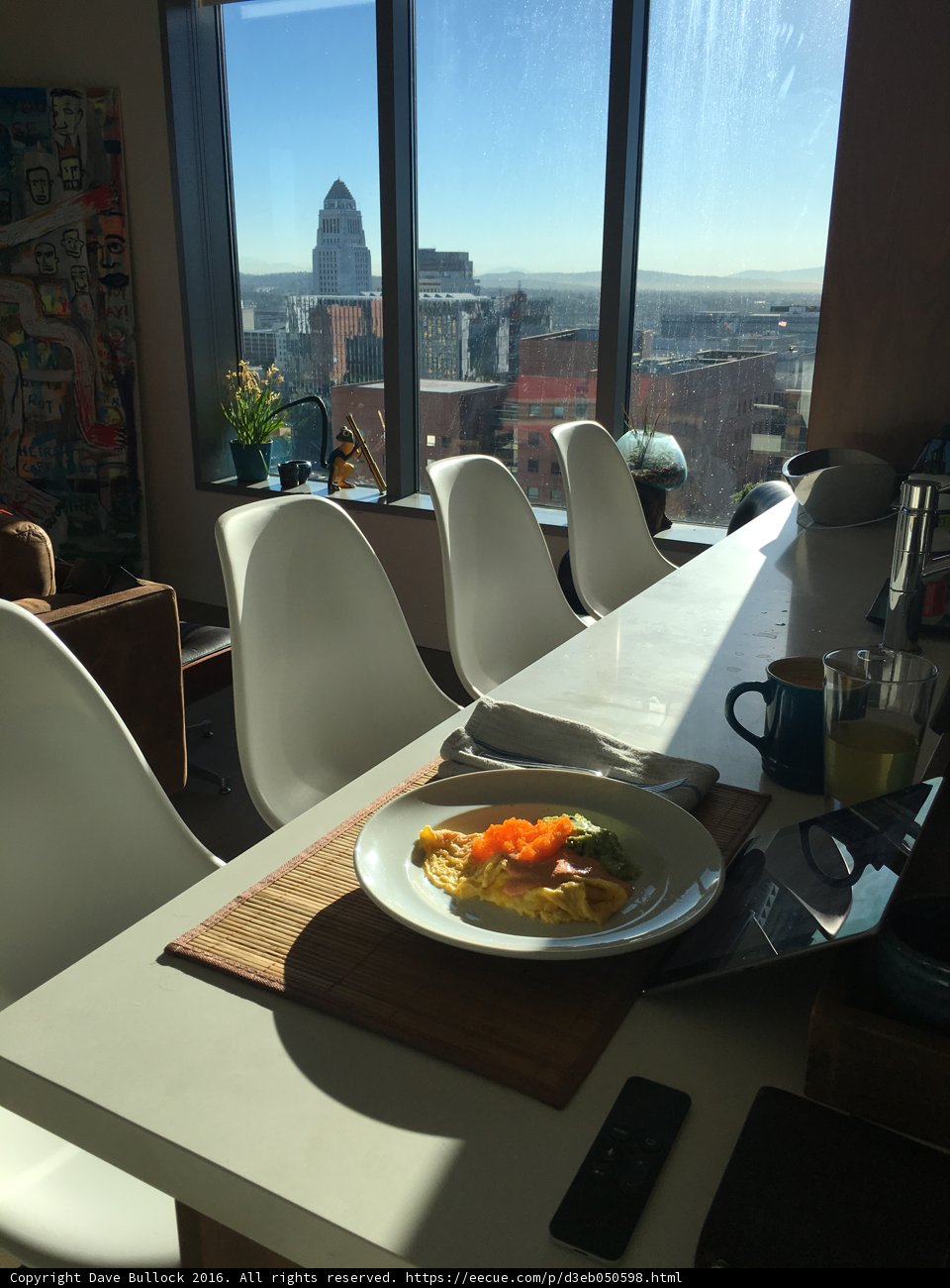 Dining at The Broad