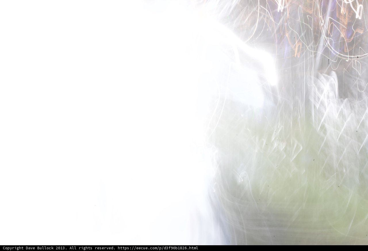 Blurred Bride in the Sunlight