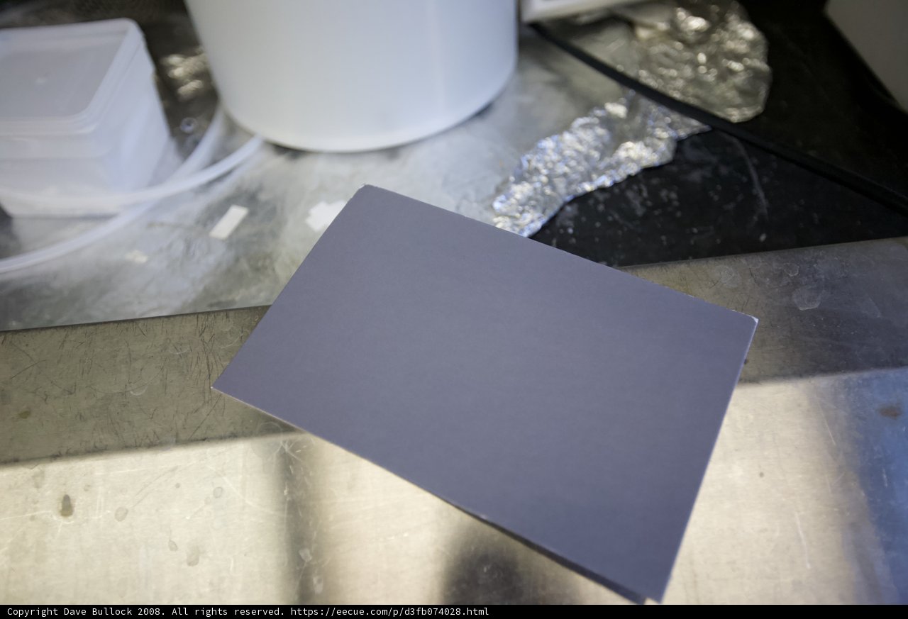 Aluminum Foil Business Card