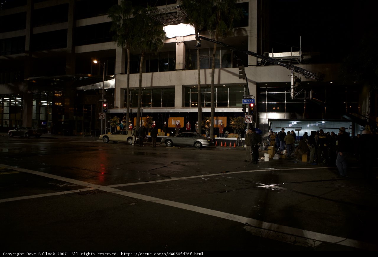 Nighttime Gathering in the Metropolis