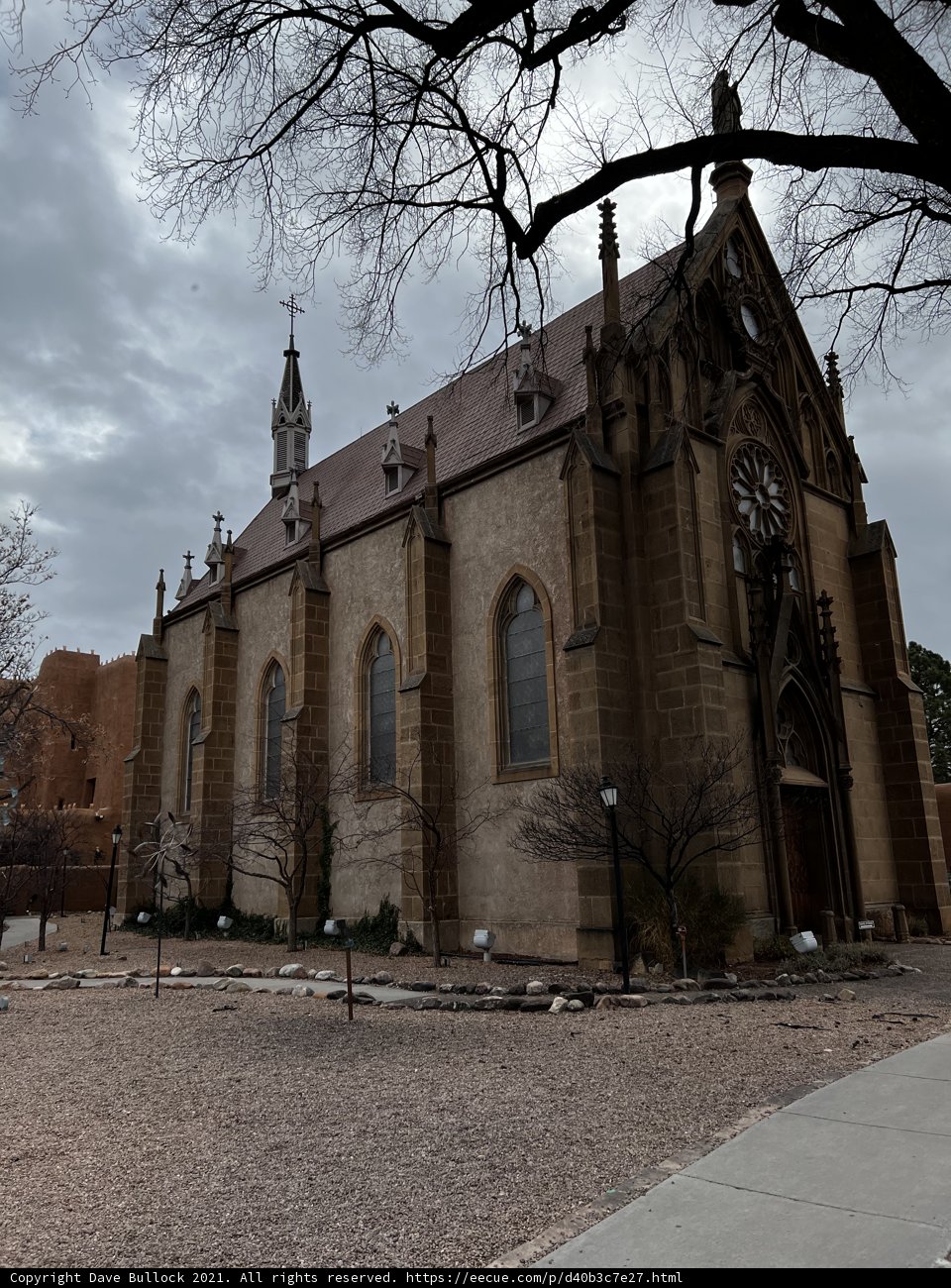 Gothic Architecture in the Heart of Santa Fe